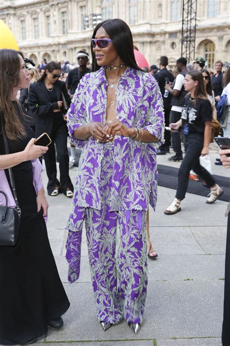 naomi campbell louis vuitton 2022|Naomi Campbell commands attention in a dramatic white coat as she l.